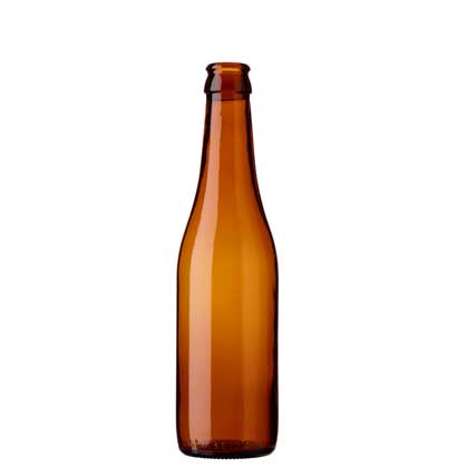 Bottiglia di birra corona 33cl APO marrone (227mm)