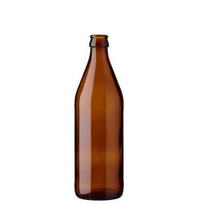 Bottiglia di birra corona 50cl euro marrone (OW)