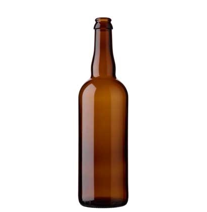 Bottiglia di birra corona 75cl marrone (26mm)