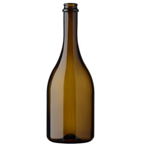 Bottiglia di birra Craft Birra 75cl corona 29mm Versa leggera antico