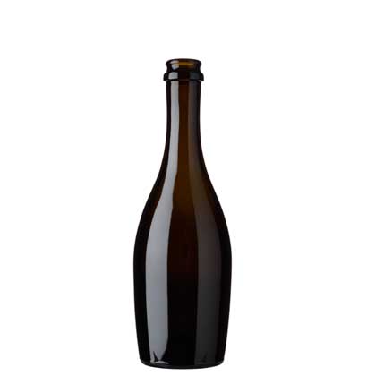 Bottiglia di Champagne Tappo corona 37.5 cl antico Collo Stretto