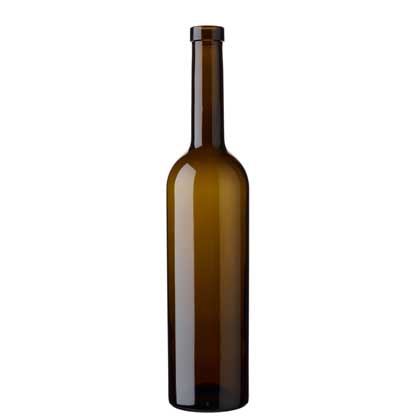 Bottiglia di vino Bordolese fascetta 70 cl antico S25 leggera