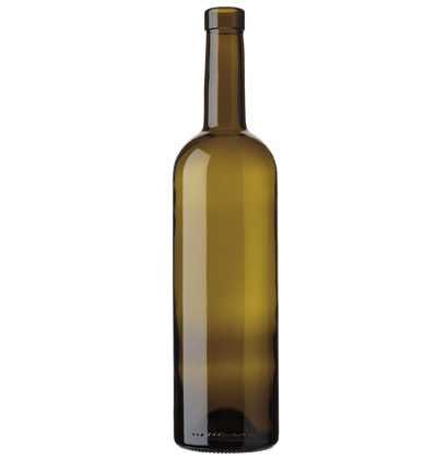 Bottiglia di vino Bordolese fascetta 75cl quercia Tradition