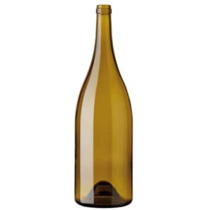 Bottiglia di vino Borgogna Magnum cetie 150 cl foglia-morta
