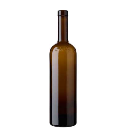 Bottiglia di vino Chamoson fascetta 75 cl antico
