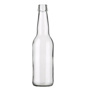 Bottiglia per succhi corona 33cl Long Neck bianca (leggere)
