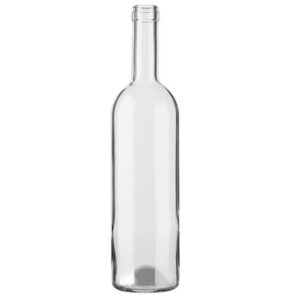Bouteille à vin Bordelaise cétie 17.5mm 75 cl blanc Europe 70mm