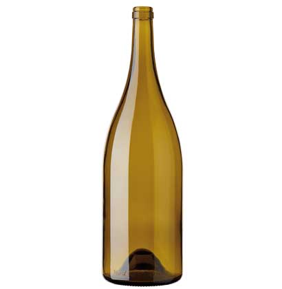 Bouteille à vin Bourgogne Magnum cétie 150 cl feuille-morte