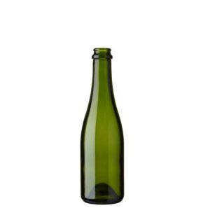 Champagnerflasche Chopine Kronkork 37.5 cl grün