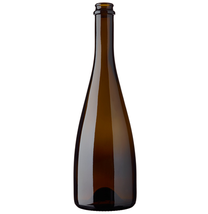 Champagnerflasche Kronkork 75 cl antik Idea