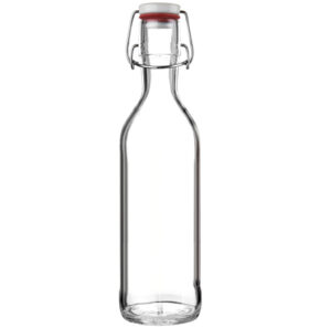 Glasflasche Pure Bottle 75cl rot