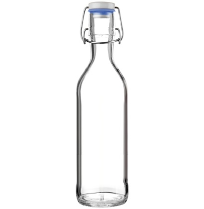 Glass bottle Pure Bottle 75cl blue