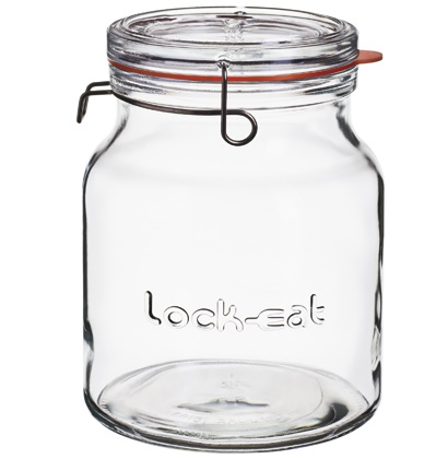 Glass jar 2000ml Lock Eat