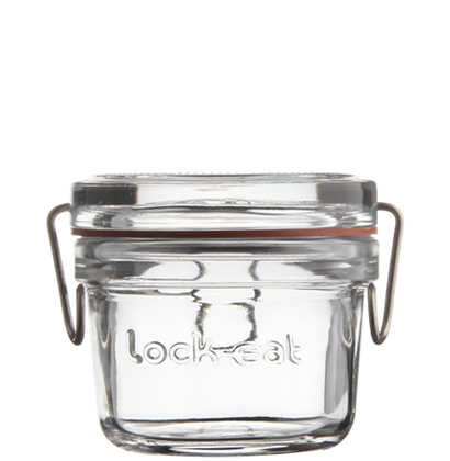 Jam jar 125ml Lock Eat