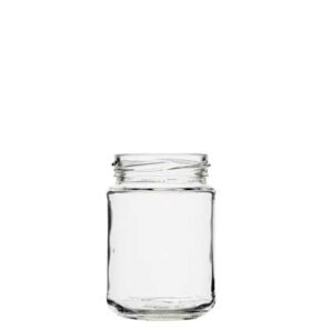 Jam Jar 196ml white TO58