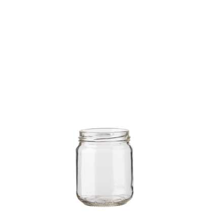 Jam jar 41ml TO43 round white