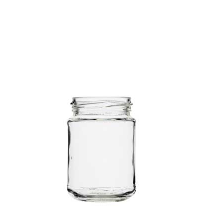 Jar 196 ml white TO58