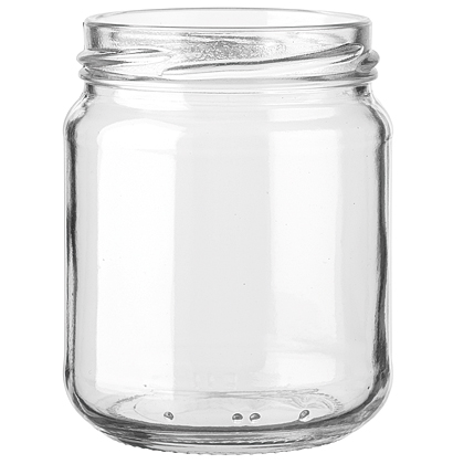 Jar 228 ml white TO63