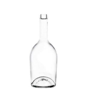 Spirit bottle fascetta 75cl white Paris