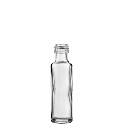 Spirituosenflasche 20ml weiss PP18 Spirit Miniature Krug