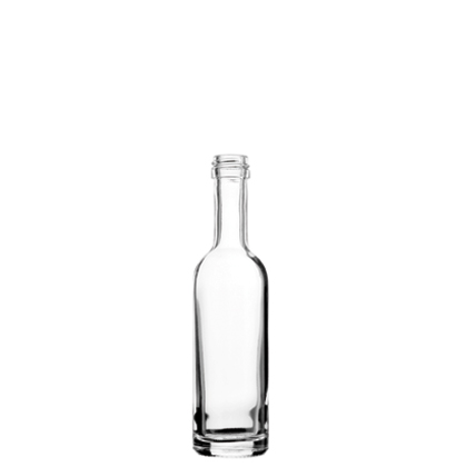 Spirituosenflasche 5cl weiss PP18 Spirit Serenada