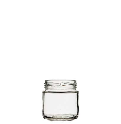 Vaso per miele 106 ml bianco TO53 CEE