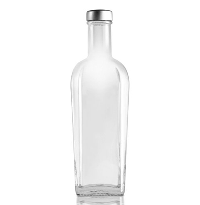 Vodka bottle bar top 70cl white Roma