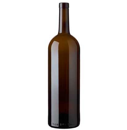 Weinflasche Bordeaux Oberband 1.5 l antik Magnum Prestige