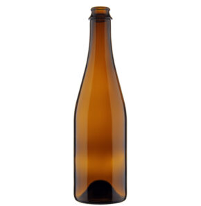 Beer bottle crown 50cl Belgien brown