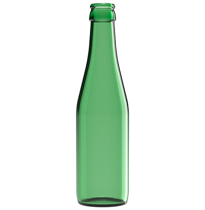 Bottiglia di birra corona 25cl Vichy verde