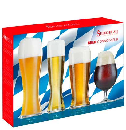 Kit bicchieri da birra Connoisseur
