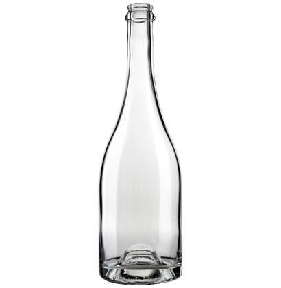 Bottiglia di Champagne tappo corona 75cl bianco Grand Cru