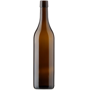 Vaud wine bottle 70cl antique color Cépage