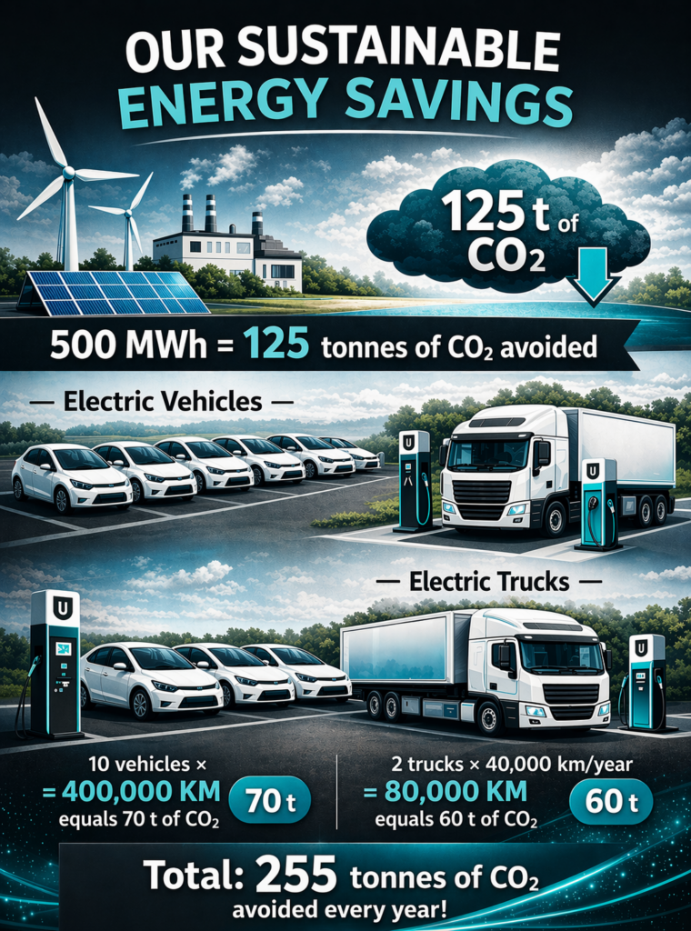 Sustainable energy savings with Univerre Sustainable energy savings with Univerre