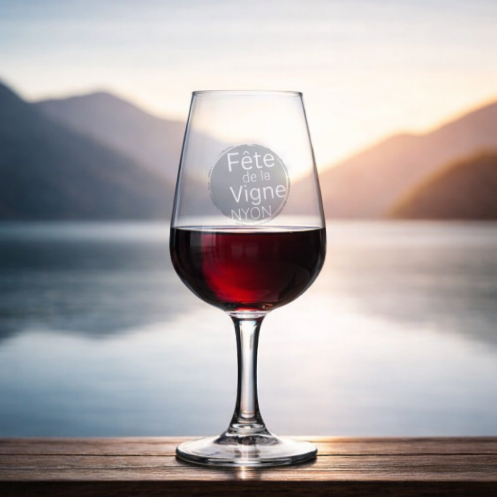 Bicchiere da vino personalizzato Fête de la Vigne Nyon