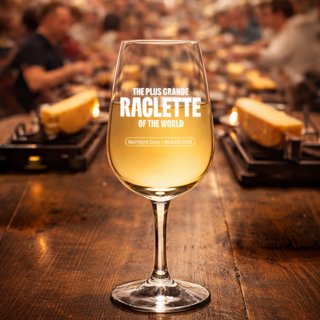 Verre personnalisée The plus grande raclette of the world