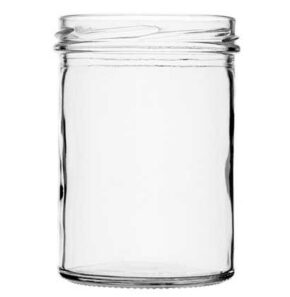 Vaso per conserve 435 ml bianco TO82