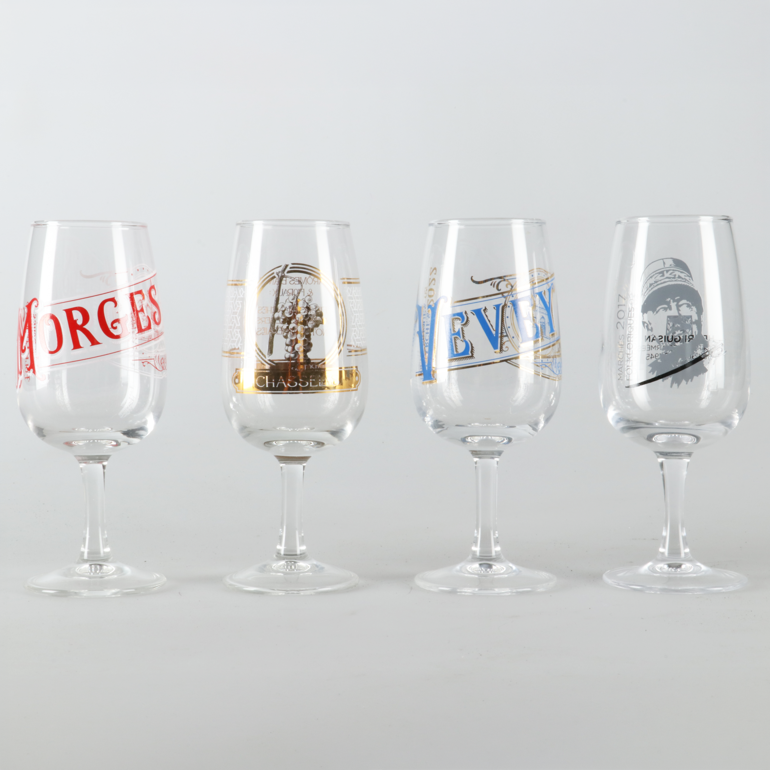 Personalised glasses from the Vevey Folk Market