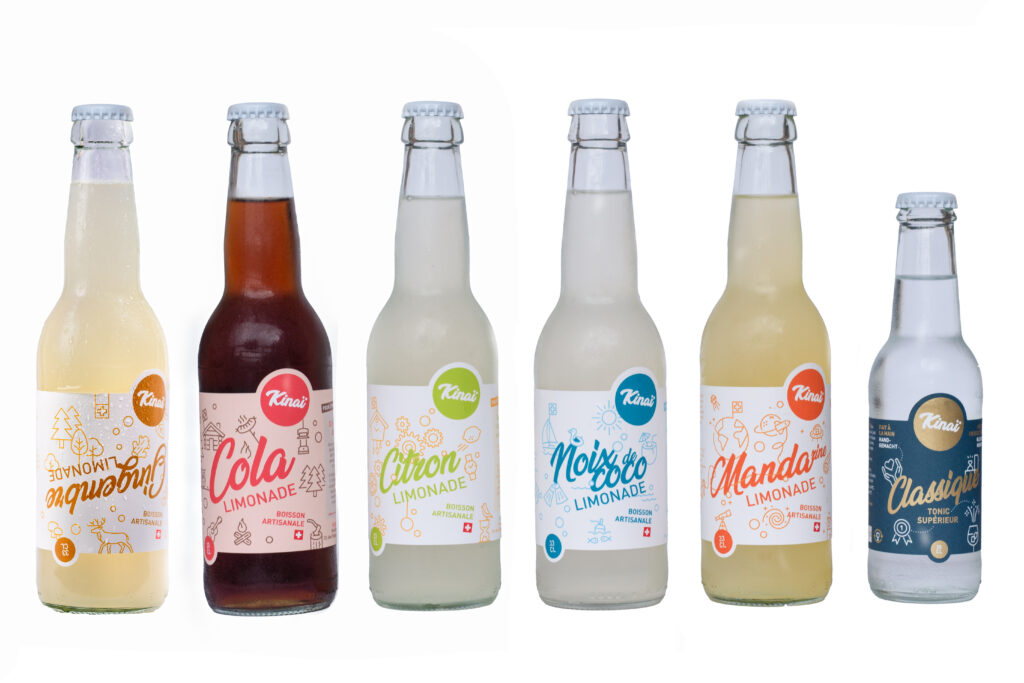 Glasflasche von Kinaï Boissons Glasflasche von Kinaï Boissons