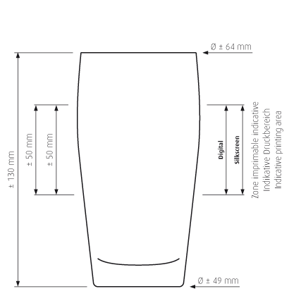 Bicchiere da birra Billy 31 cl Bicchiere da birra Billy 31 cl