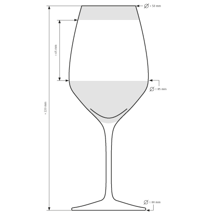 Bicchiere da vino bianco Atelier Riesling / Tocai 44 cl Bicchiere da vino bianco Atelier Riesling / Tocai 44 cl