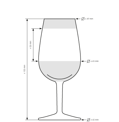 Bicchiere da vino DOC 21.5 cl Bicchiere da vino DOC 21.5 cl