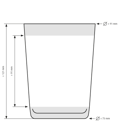 Bicchiere per acqua Cidra 55cl Bicchiere per acqua Cidra 55cl