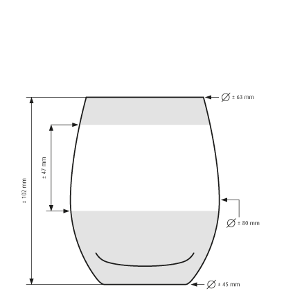 Bicchiere per acqua Primary 35 cl Bicchiere per acqua Primary 35 cl