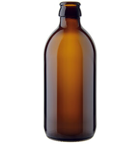 Bierflasche KK 33cl Alpha Drink braun