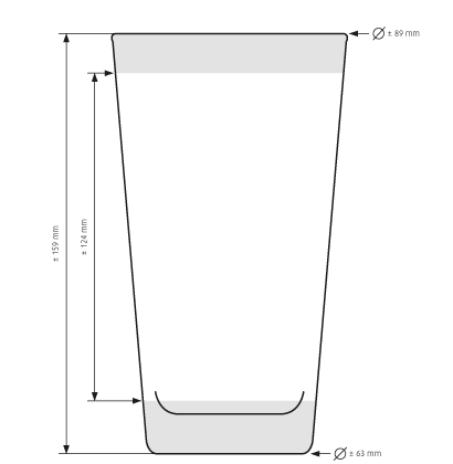 Bierglas Sestriere Pinta 58 cl Bierglas Sestriere Pinta 58 cl