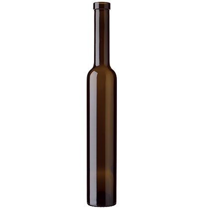 Bottiglia di vino Bordolese fascetta 37.5 cl antico Alfa leggera