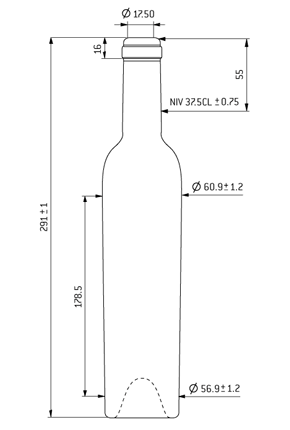 Bottiglia di vino Elite cetie 37.5 cl bianco Bottiglia di vino Elite cetie 37.5 cl bianco