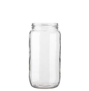 Einmachglas 1062 ml weiss TO82