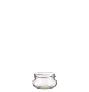 Einmachglas 120 ml weiss TO70 mit Henkel